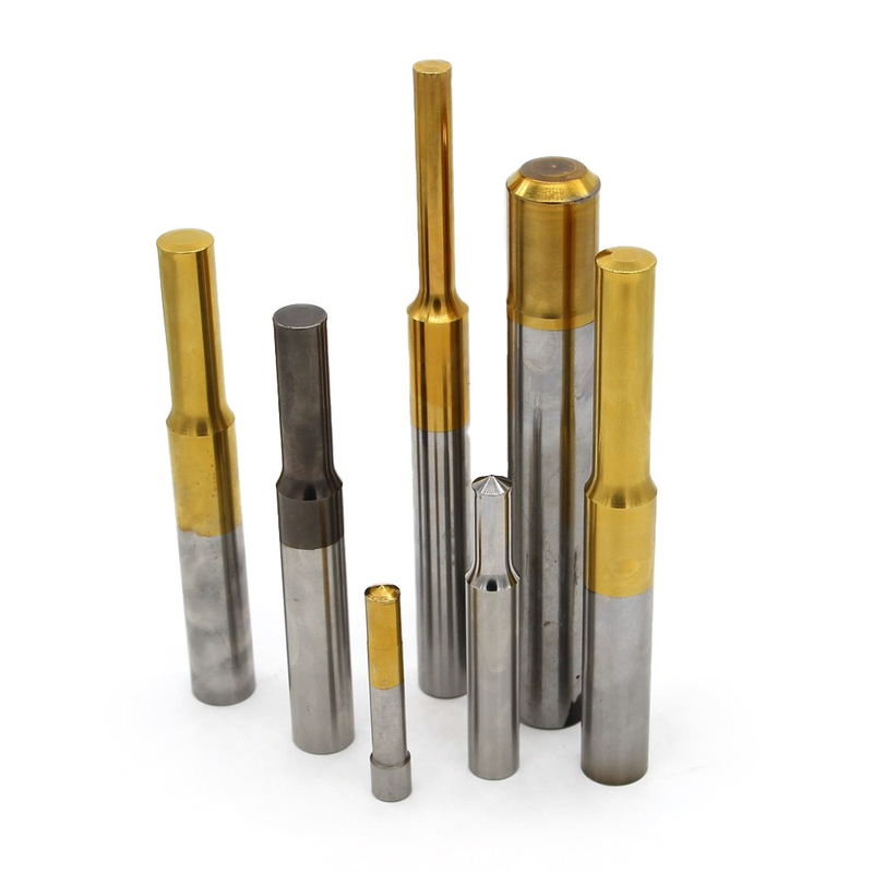 Высокая прочность ТиН покрытия точность HSS штамповки Punch Pin OEM дизайн винтовой пленки
