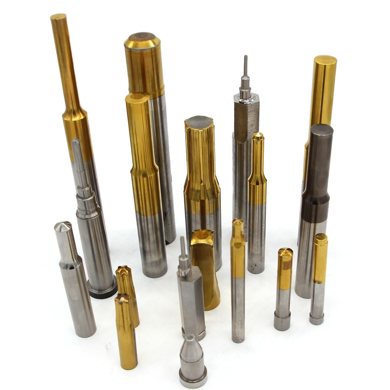 Высокая прочность ТиН покрытия точность HSS штамповки Punch Pin OEM дизайн винтовой пленки
