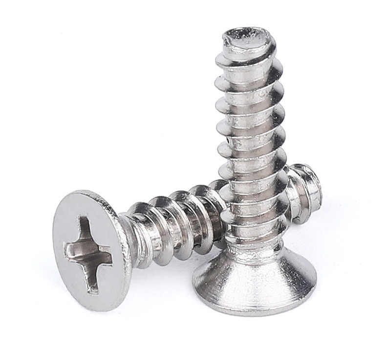 Алюминиевый сплав Countersunk Cross Flat Tail самонажатие винтов для медицинских выполненных