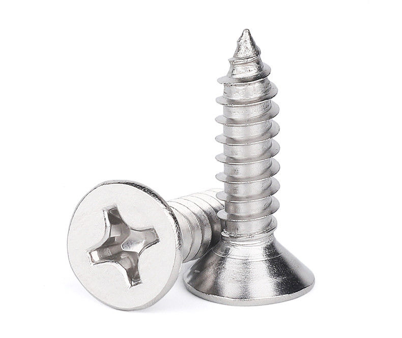 Нержавеющая сталь винт Countersunk Head Cross Recessed винт для автомобиля индивидуального размера