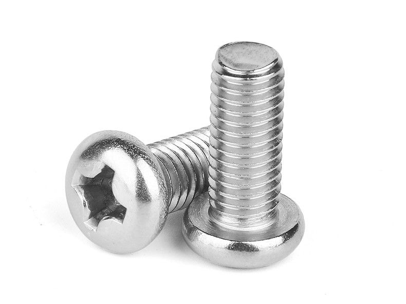 Титановое покрытие для обработки поверхности полировки Pan Head Cross Recessed Combination Screw для широкого использования GB9074.7