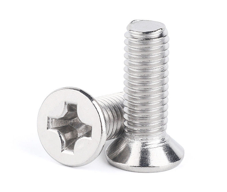 Нержавеющая сталь винт Countersunk Head Cross Recessed винт для автомобиля индивидуального размера