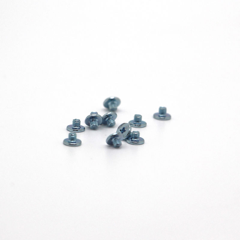 M0.5 Алюминиевая сталь Countersunk Head Screws Hex Drive с M0.5 Captive Nuts для сборки VR Headset