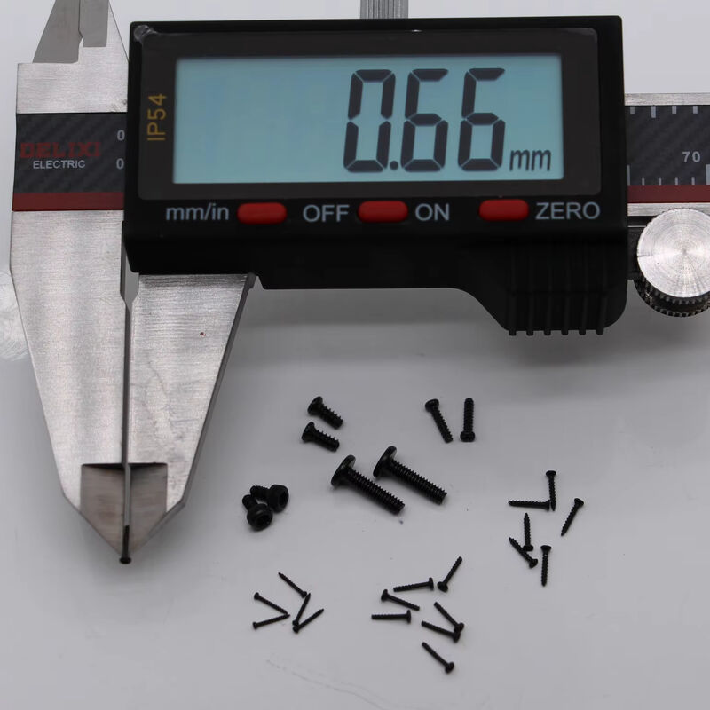 Никельно-покрытый цинко-покрытый черноокисистый микрошруб Прецизионный самонажатый шруб для промышленных применений